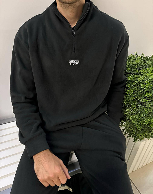 Мужской теплый костюм двойка из двухстороннего плотного флиса Одесса - изображение 6