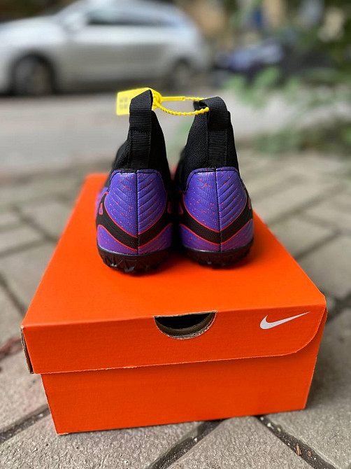 Детские футбольные сороконожки  33 34 35 36 37 38 39 40 41 42 43 44 45 Caroc Feezoom Air White/Red TF Львов - изображение 8