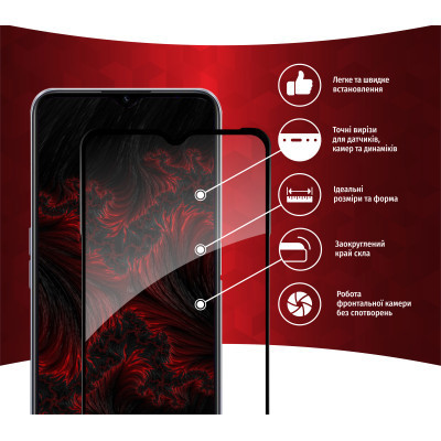 Скло захисне Intaleo Full Glue RealMe C31 (1283126540752) Вінниця - фото 2