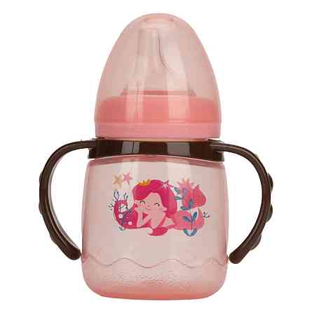 Поїльник з силіконовим носиком MGZ-0314(Pink) 180 мл Вінниця