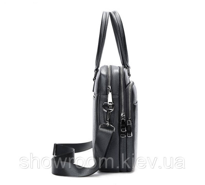 Чоловіча шкіряна сумка Leather Collection (5341) Київ - фото 4
