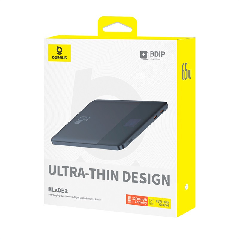 Портативний акумулятор Baseus Blade2 12000mAh 65W Mariana Blue Київ - фото 5