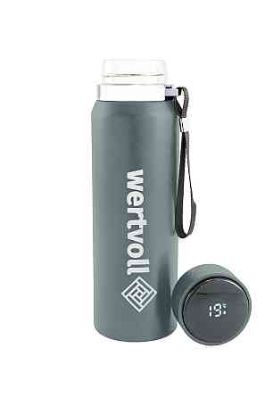 WERTVOLL Термос WERTVOLL "DREAM" 800 мл SS Digital Sensor t °C сірий RX-7001GY Киев