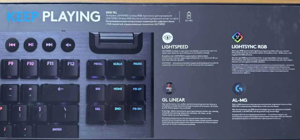 Клавіатура: Logitech G915 TKL.Logitech G915 TKL tactile. Київ - фото 2