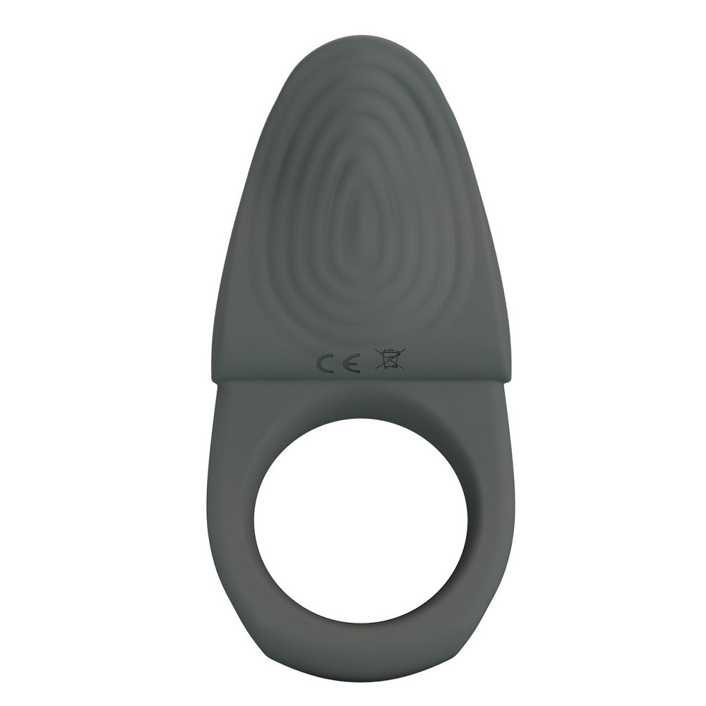 Эрекционное виброкольцо PRETTY LOVE Master Ring силиконовое, серое, 8.7 х 5 см Sex Aura Киев - изображение 5
