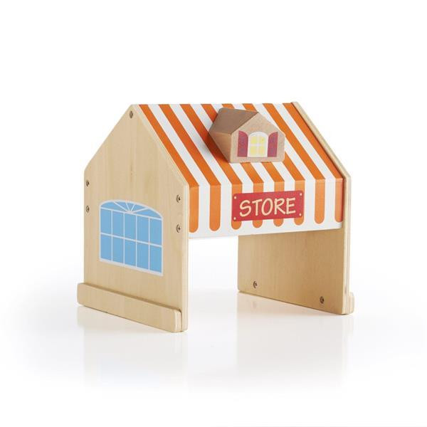 Набор зданий Guidecraft Block Play к дороге из дерева, 6 шт. (G6716) Харьков - изображение 17