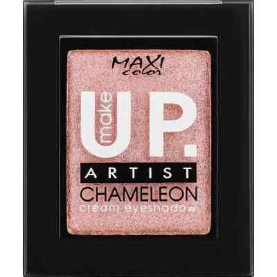Тіні для повік Maxi Color Make Up Artist Chameleon Cream Eyeshadow 01 - Золота троянда (4823097119426) Вінниця