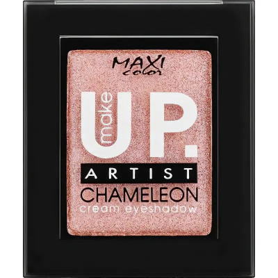 Тіні для повік Maxi Color Make Up Artist Chameleon Cream Eyeshadow 01 - Золота троянда (4823097119426) Вінниця - фото 1