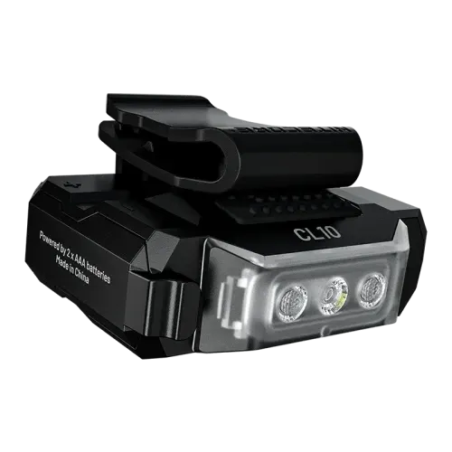 Ліхтар на кліпсі Nitecore CL10 білий + червоний + синій світло 45лм 2хAAA (5 режимів) Вінниця