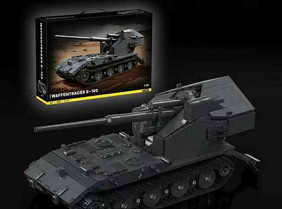 Конструктор  Waffenträger E-100 — 2036 деталей, масштаб 1:28, сумісний з LEGO Technic Київ