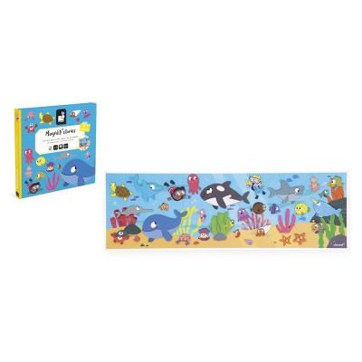 Развивающая игрушка Janod Магнитные истории Морские жители 30 элементов (J05448) Винница - изображение 1