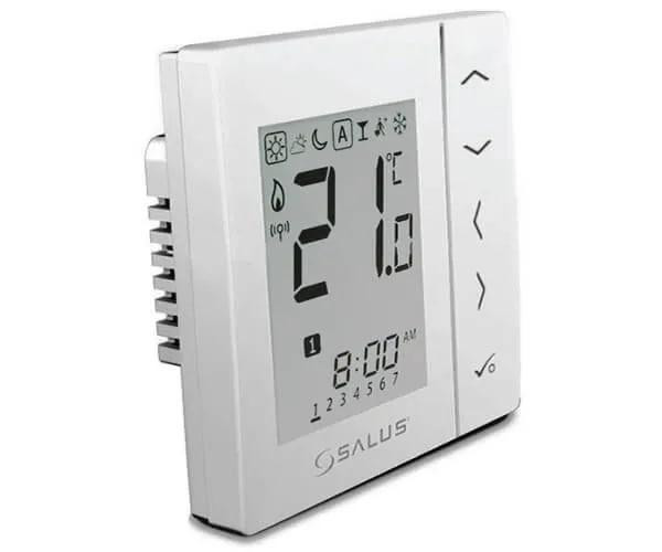 SALUS VS30W Зональный недельный программатор температуры, проводной, 230В, скрытого монтажа (белый) Киев - изображение 1
