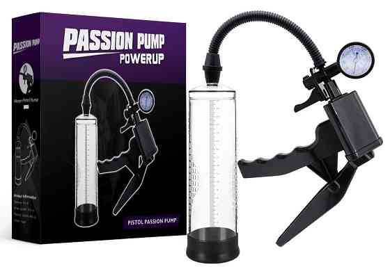 Вакуумна помпа з манометром CANWIN Passion Pump Powerup - P538 Sex Aura Київ