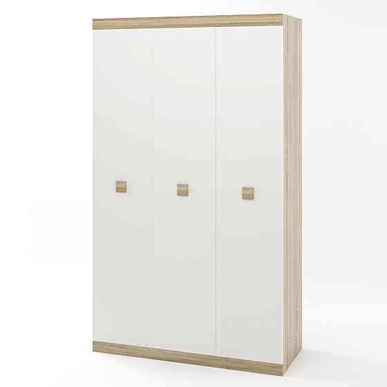 Шкаф 3-х дверный Эверест Соната-1200 дуб сонома + белый (DTM-2293) Днепр