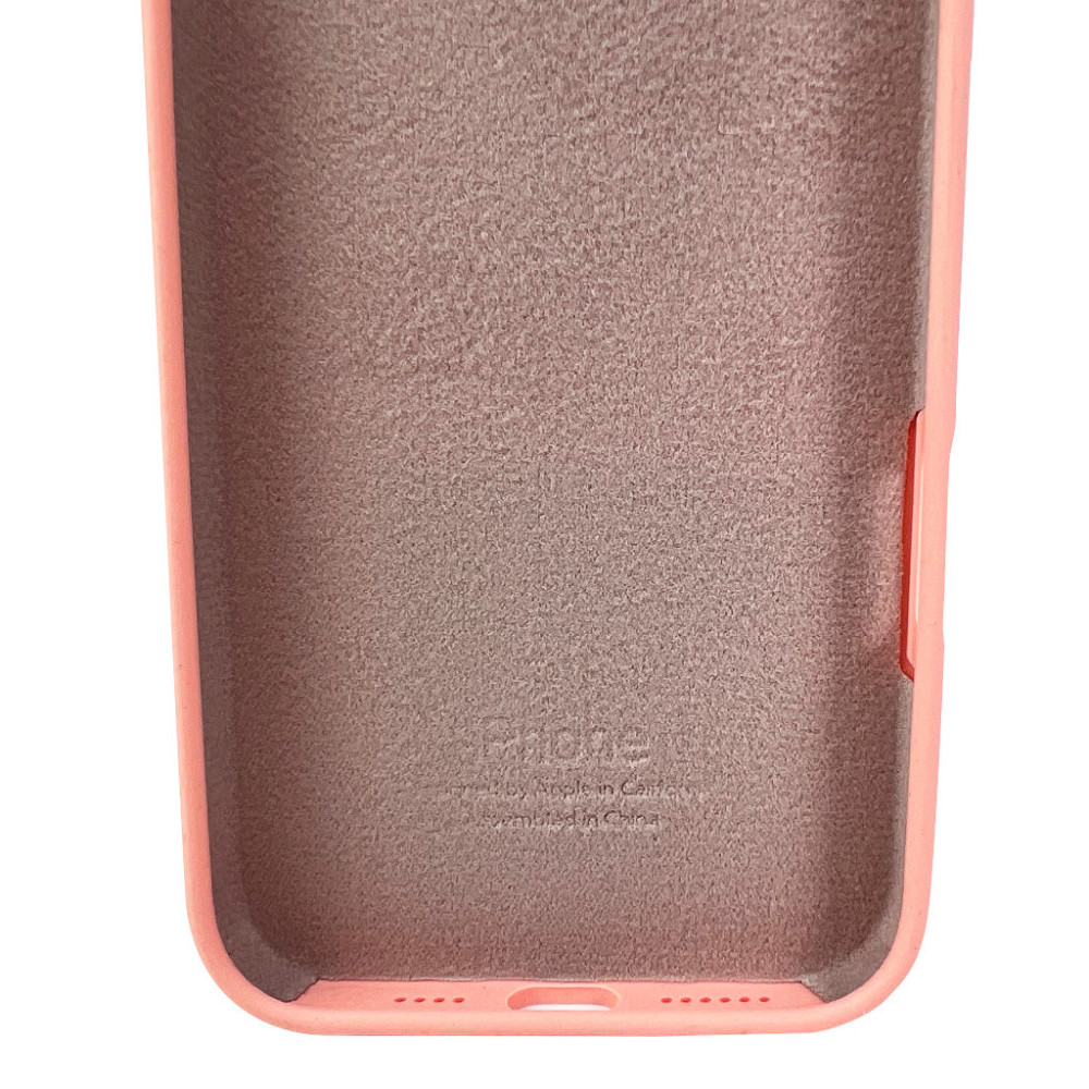 Чохол для смартфона Silicone Full Case AA Camera Protect for Apple iPhone 16 Pro Max 37,Grapefruit Київ - фото 4