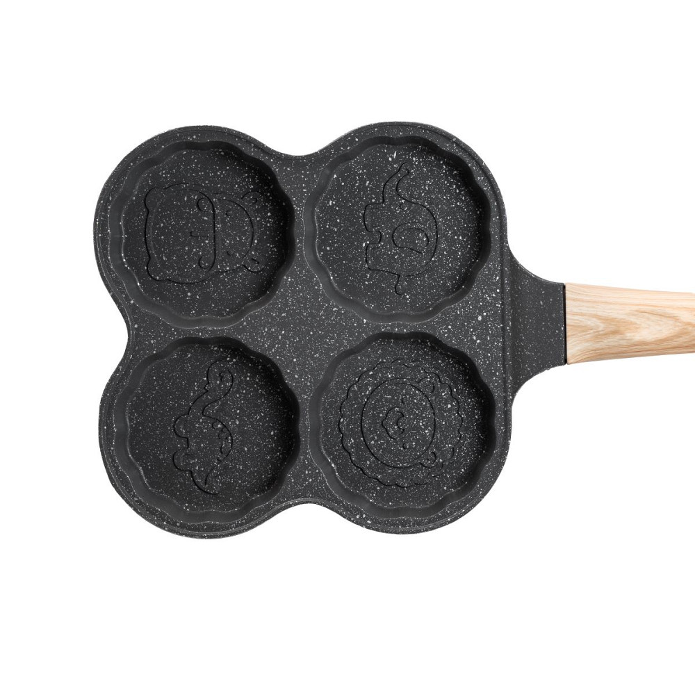 Breakfast Сковорода для оладок, яєць, панкейків порційна на 4 секції антипригарна HP39576B Коломия - фото 2