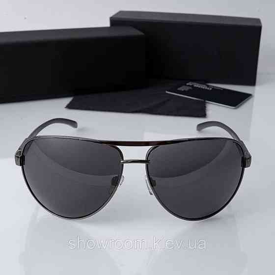 Окуляри з поляризацією сонцезахисні чоловічі Polarized (213) срібні Київ