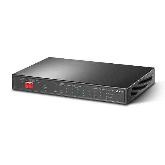 Комутатор TP-Link TL-SG1210MP (9хGE PoE+, 1xSFP/GE, 1xGE, max PoE 123W) Ні Харків