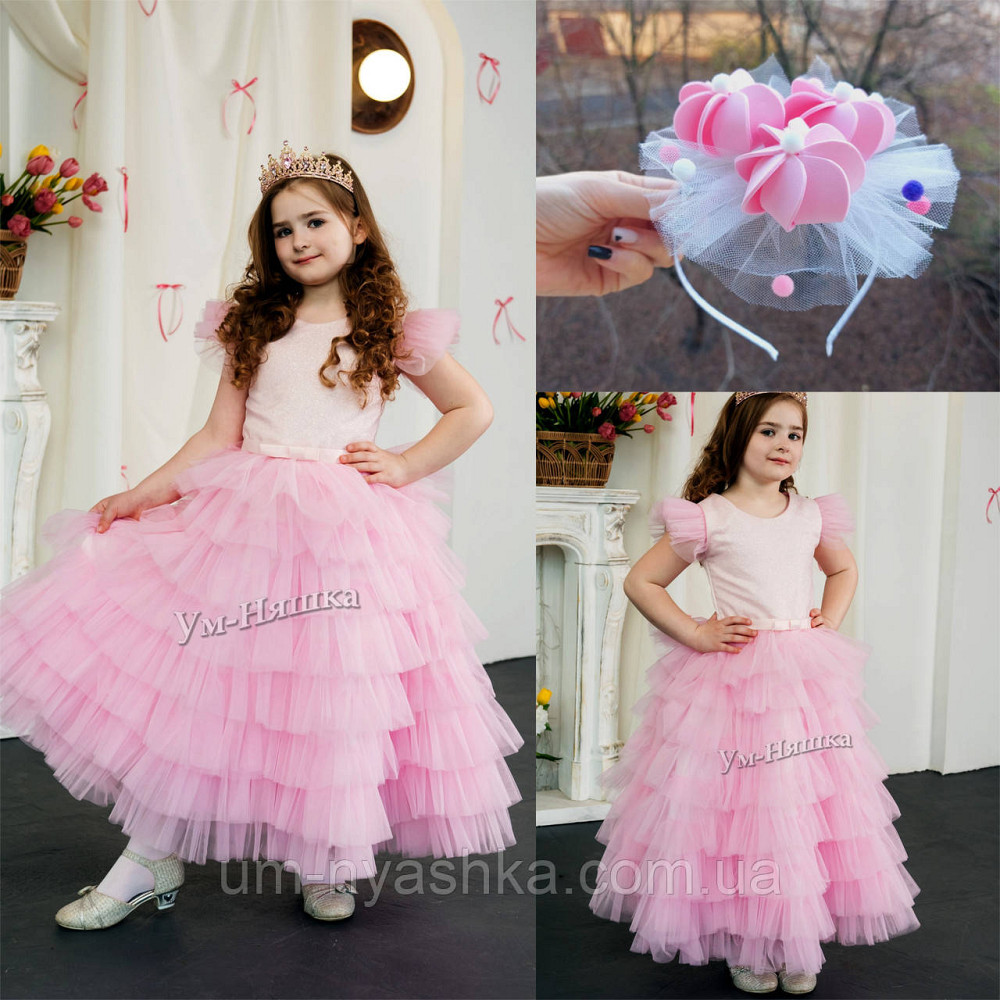 Зефирка Костюм зефирки нарядное детское платье + обруч Кривой Рог - изображение 9