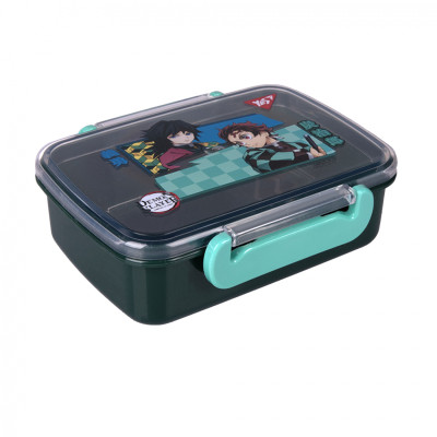 Ланч-бокс дитячий Yes Demon Slayer 420 мл зелений (708273) Вінниця - фото 1