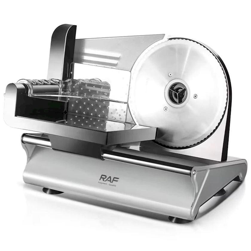 Слайсер Domotec/RAF R-8800 200Вт діаметр 19см, товщина 1–15 мм для нарізки хліба, м'яса, сиру, овочів, ковбаси Одеса - фото 4