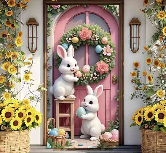 Банер на двері Великодній Смела