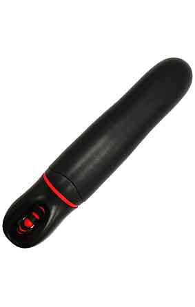 Стильний компактний вібратор AMOR BIG VIBRATOR REAL BIG Black (Застосунок НЕ Функціонує!) Sex Aura Київ