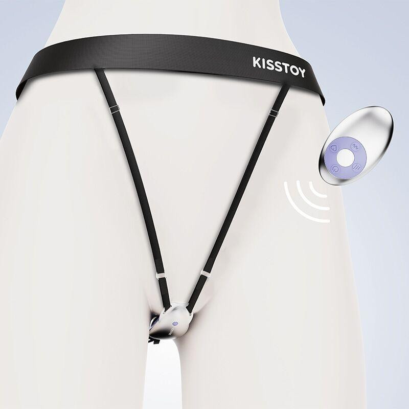 Вібратор у трусики KISSTOY Viosecret, пояс для фіксації та пульт ДК у комплекті Sex Aura Київ - фото 4