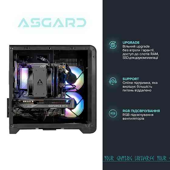Персональний комп'ютер ASGARD (I225F.32.S10.56.6099) ( Black ) Харьков