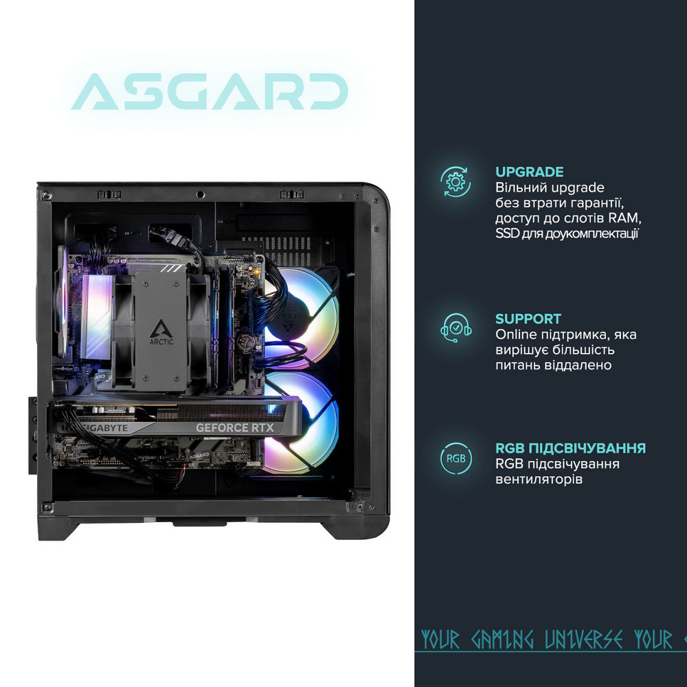Персональний комп'ютер ASGARD (I225F.32.S10.56.6099) ( Black ) Харьков - изображение 6