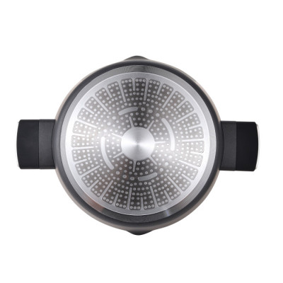 Кастрюля Bergner Ion, з кришкою 6 л (BG-35802-BK) Винница - изображение 5