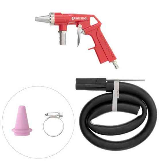 Пістолет піскоструминний пневматичний зі шлангом INTERTOOL PT-0706 Коломыя