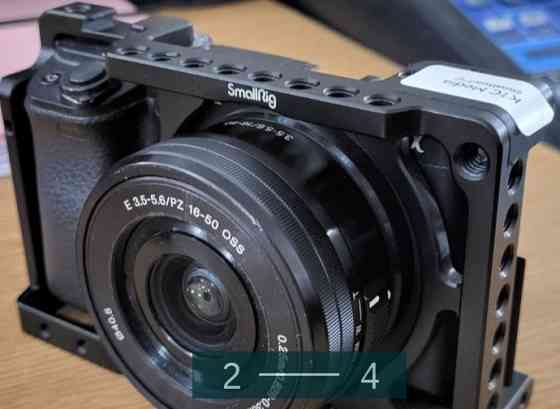 Фотоапарат Sony a6300 + kit + cage smallrig Київ