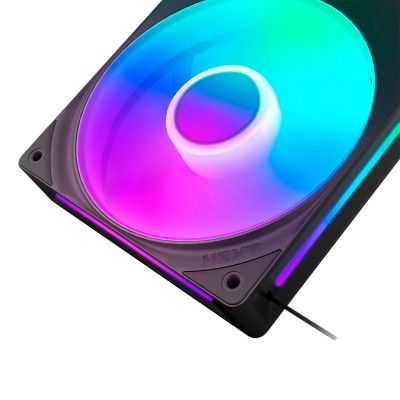 Кулер для корпуса NZXT F360 RGB Core Fan (Single Frame) - Black (RF-U36HF-B1) Винница - изображение 10