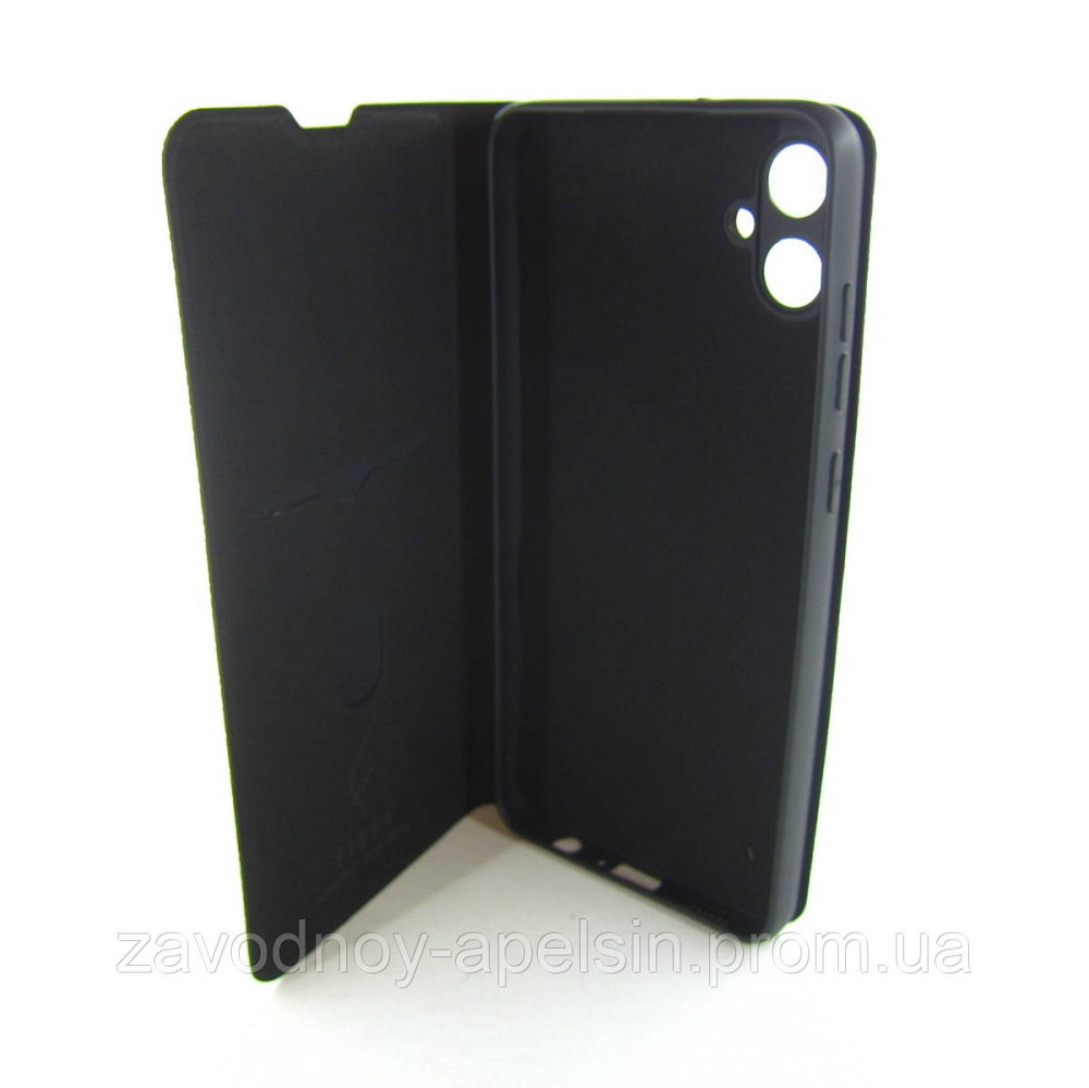 Чохол-книжка Samsung A05 A055 Захист камери (чорний) Одеса - фото 2