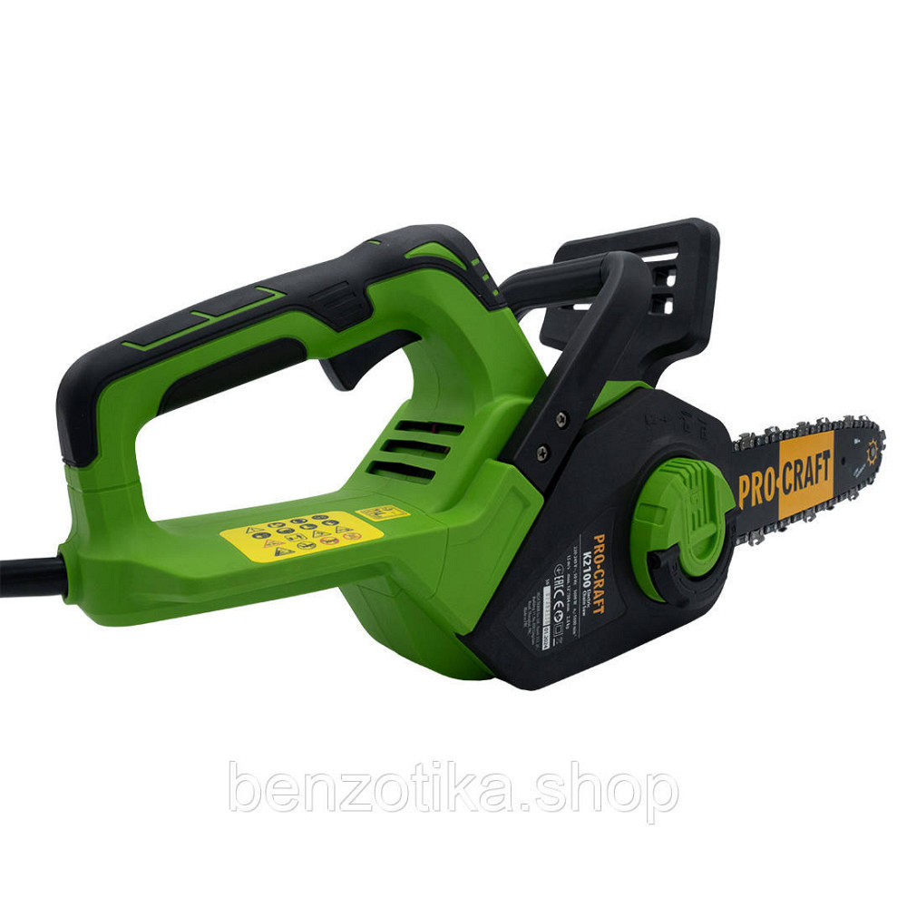Ланцюгова безщіткова пила Procraft K2100 бічна Київ - фото 4