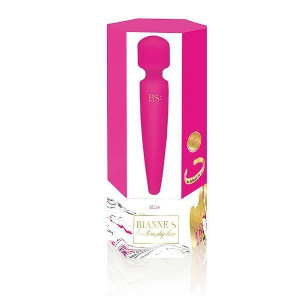 Вібромасажер Rianne S: Bella Mini Wand Rose, 10 режимів, медичний силікон, подарункове паковання Sex Aura Київ - фото 5