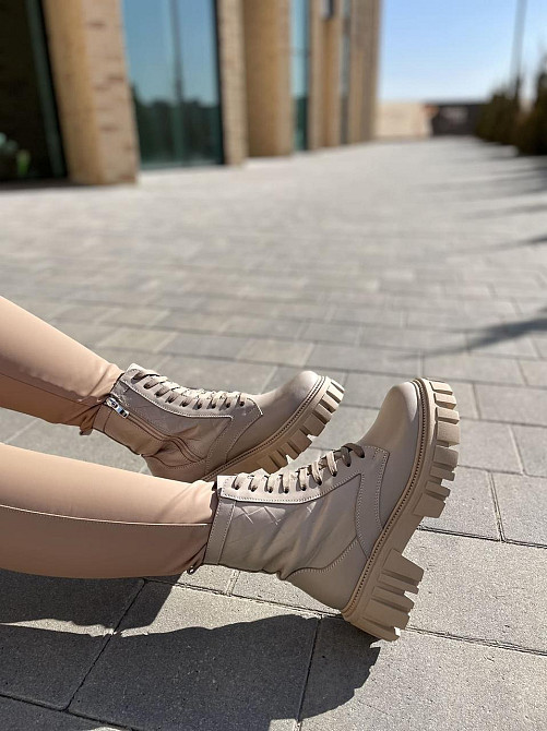 Черевики жіночі GREMMY капучино шкіра натуральна зима (4935) Коломыя - изображение 4