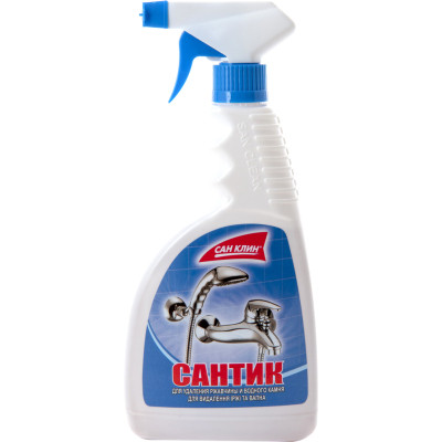 Спрей для чистки ванн San Clean для удаления ржавчины и извести 500 г (4820003542989) Винница - изображение 1