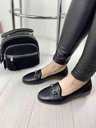 LEADER STYLE Туфлі жіночі LEADER STYLE 2967 чорні (весна-осінь, шкіра натуральна) (3381) лише 3 Коломия