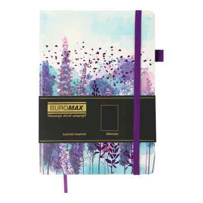 Книга записна Buromax Cherie А5 96 аркушів, без лініювання фіолетовий (BM.295005-07) Вінниця