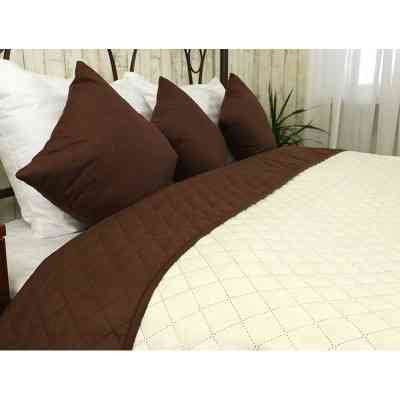 Покривало Руно Двостороннє Барселона шоколадно-молочне 150х212 см (360.52У_Барселона) Вінниця