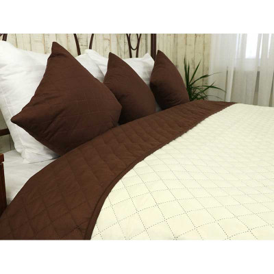 Покривало Руно Двостороннє Барселона шоколадно-молочне 150х212 см (360.52У_Барселона) Вінниця - фото 5