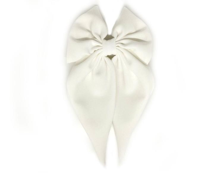 Шпилька бант молочна Київ - фото 1