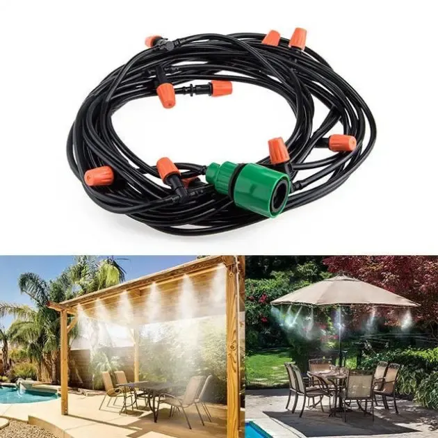 Система полива сада и огорода Muciakie Garden, садовая насадка для полива для газона Туман 10 м Коломия - фото 10