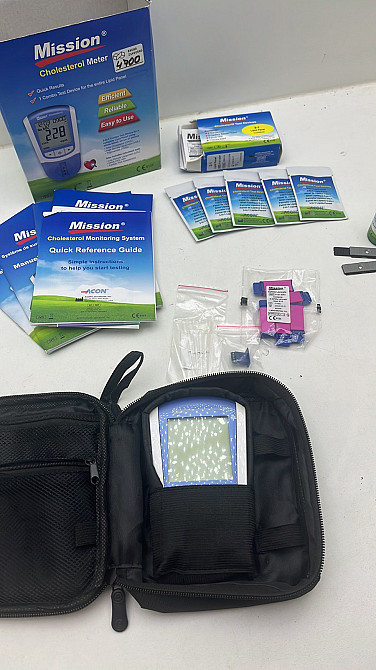 Аналізатор холестерину Mission®3-в-1 Луцк - изображение 1