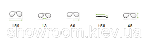 Стильные безоправные солнцезащитные очки Chrome Hearts  (88930) черные Киев - изображение 2