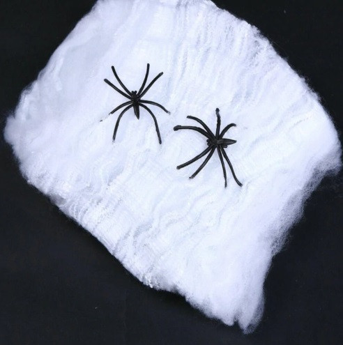 Паутина на Хэллоуин 60 г белый Киев - изображение 8