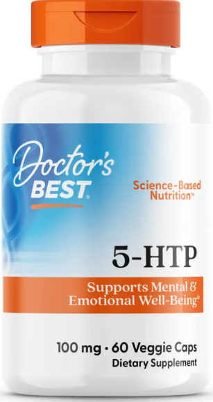5-HTP 5-гидрокси Doctor's Best L-триптофан 60 вег капс Киев - изображение 1
