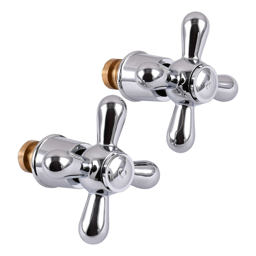 Ремкомплект для вентильного змішувача Globus Lux SHARM GBC-02S-MEC Рукоятка(2) + Кран-букса(2) ПАРА Тернопіль - фото 1